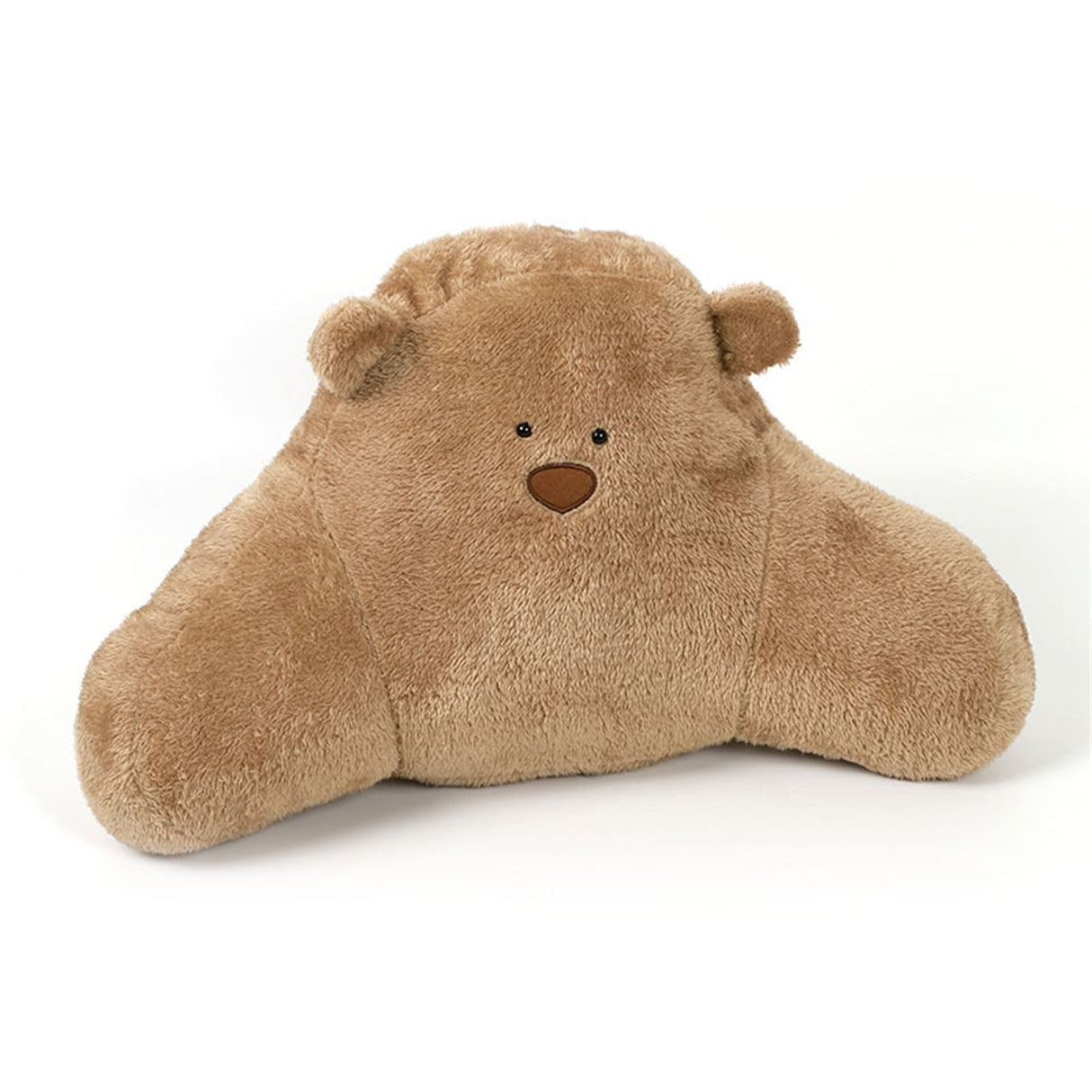 Car Pillow Cute Bear Style Plush Material Soft Comfortable Relieving Stress Car Interior Supplies for Drivers Arm Bear Brown Waist Support