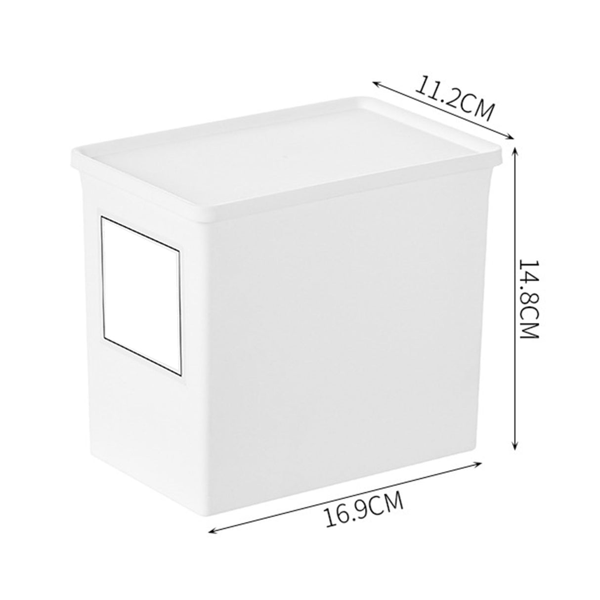 Laundry Powder Container Household Detergent Laundry Bead Laundry Powder Dustproof Storage Box With Cover Wide High
