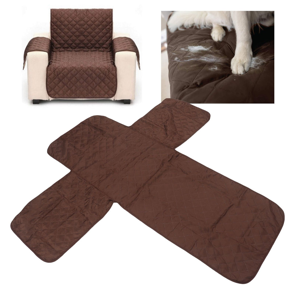 Pet Recliner Sofa Cover Waterproof Stains Wear Tear Resistant Comfortable Couch Protector Cover Pet Sofa Slipcover 1 Seater