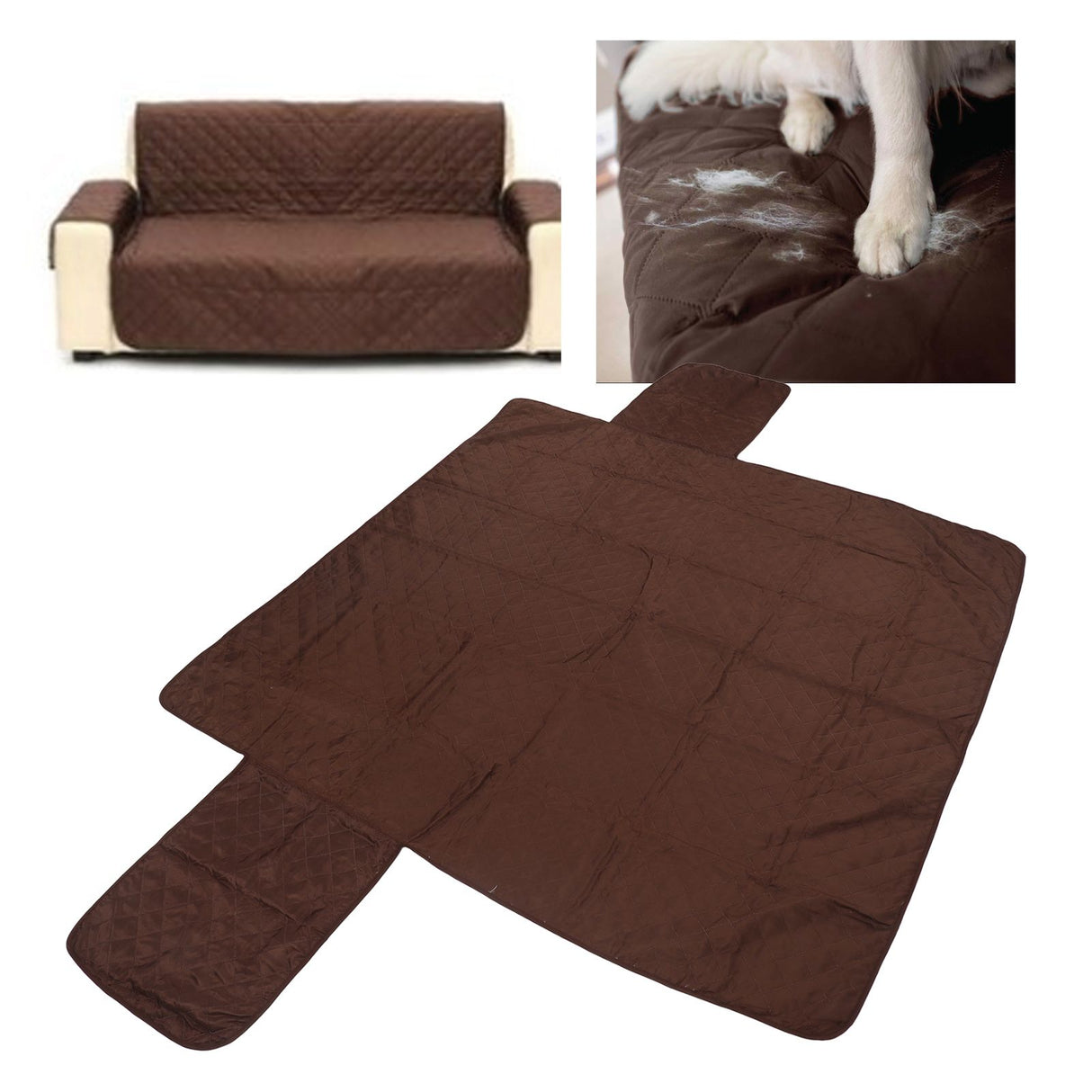 Pet Recliner Sofa Cover Waterproof Stains Wear Tear Resistant Comfortable Couch Protector Cover Pet Sofa Slipcover 3 Seater