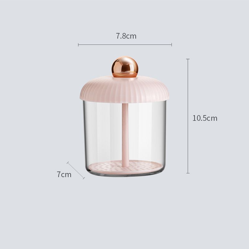 Face Foam Maker Portable Cleansing Foaming Cup Reusable Whip Bubble Maker for Travel Pink Gold