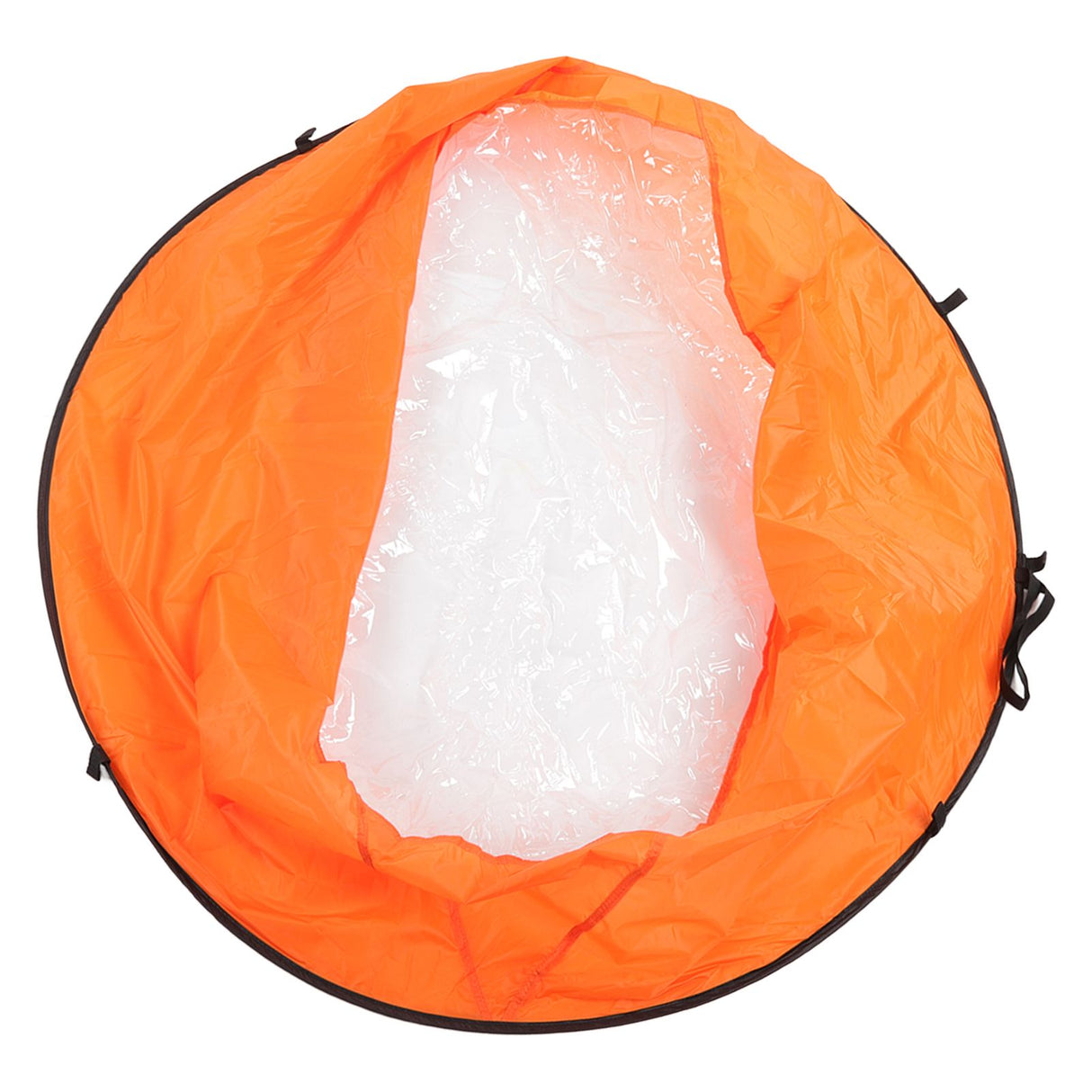 Foldable Kayak Boat Wind Sail EVA Reduced UV Radiation Portable Downwind Wind Paddle Sail for Outdoor Sport Orange