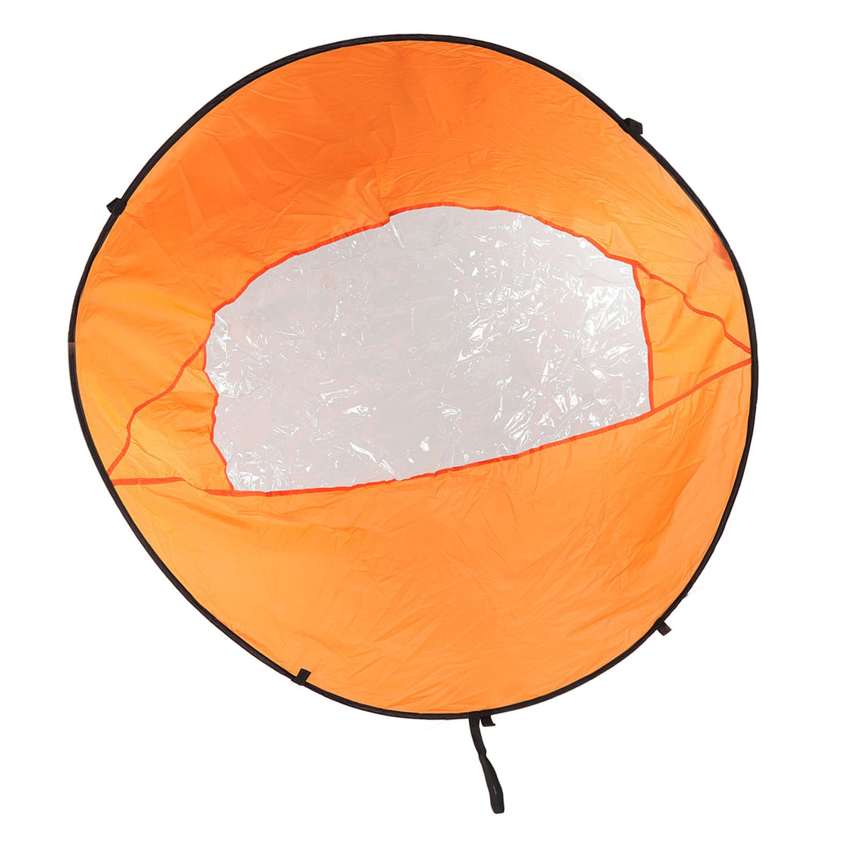Foldable Kayak Boat Wind Sail EVA Reduced UV Radiation Portable Downwind Wind Paddle Sail for Outdoor Sport Orange
