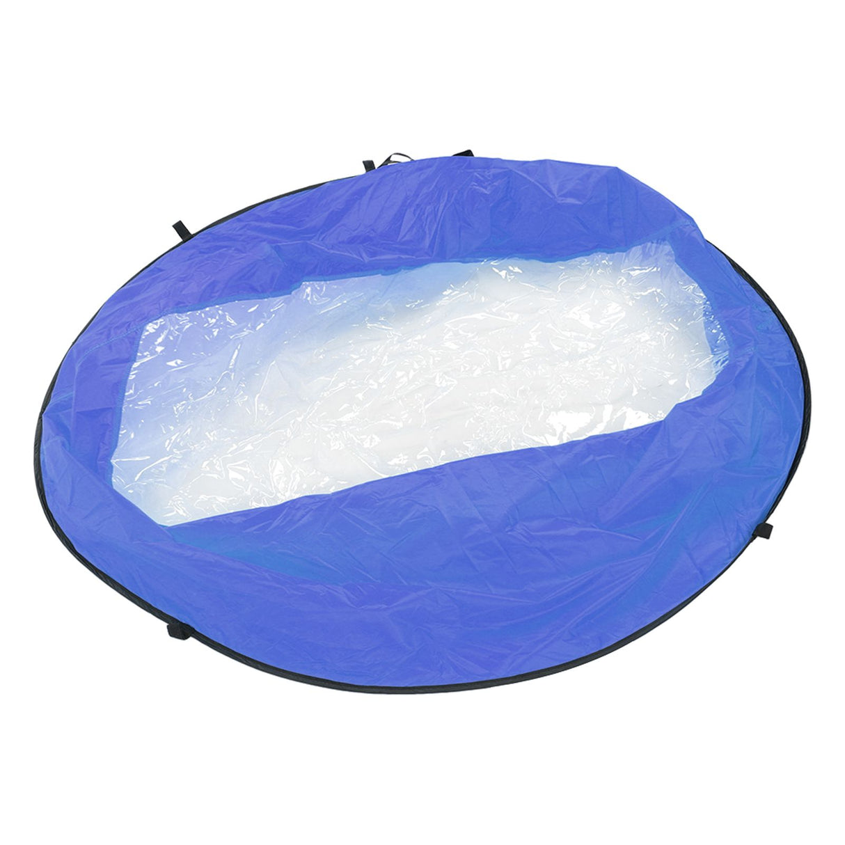 Foldable Kayak Boat Wind Sail EVA Reduced UV Radiation Portable Downwind Wind Paddle Sail for Outdoor Sport Blue