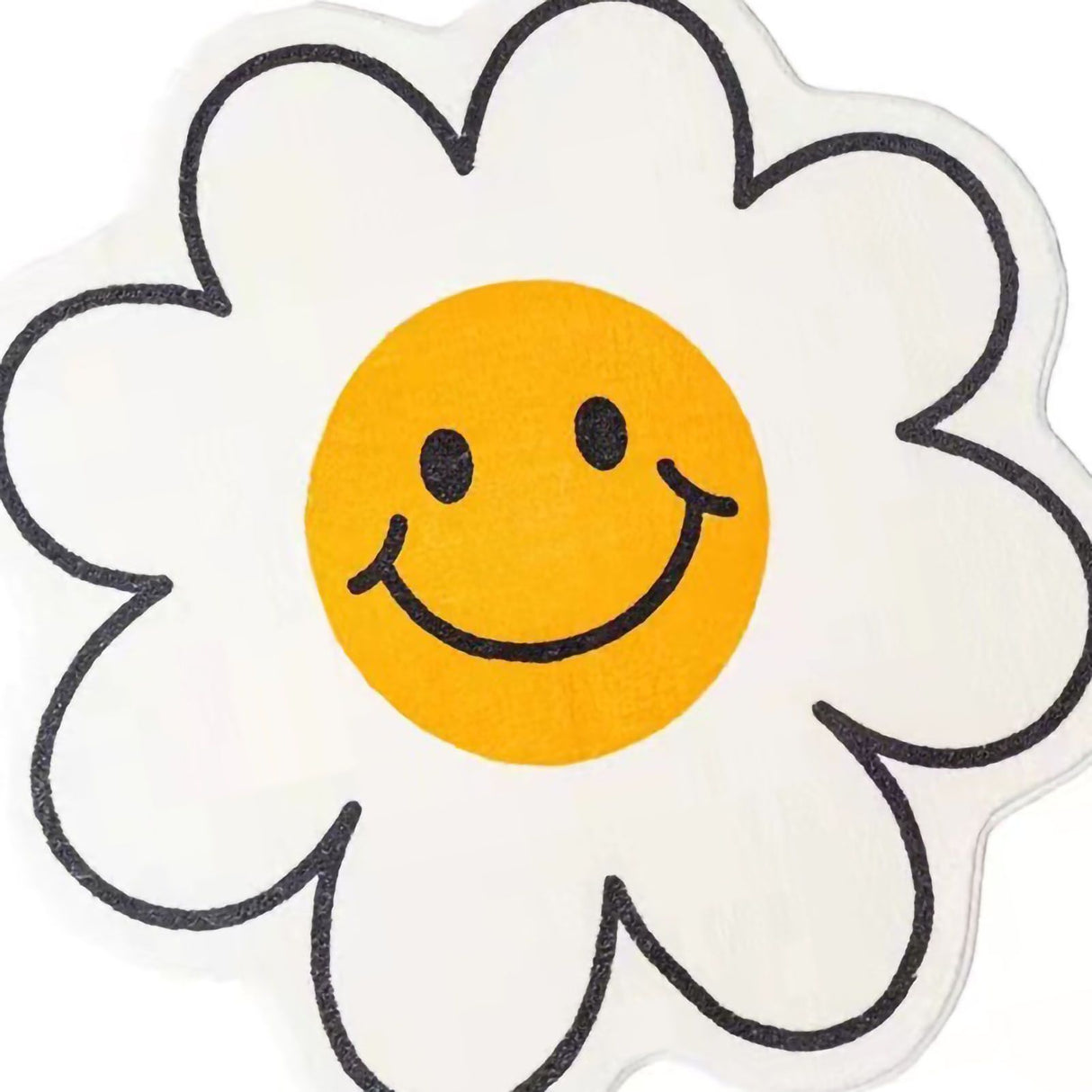 Cute Flower Rug Cartoon Pattern Home Bedroom Bedside Rug Non Slip Water Absorption Floor Mat 001 80cm / 31.5in