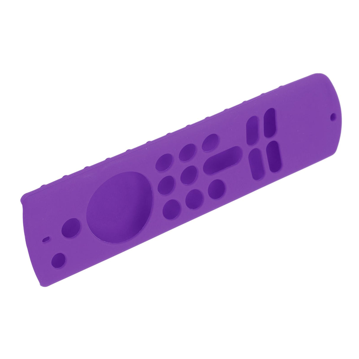 Remote Control Silicone Cover for Fire TV Stick Anti Slip Silicone Protective Case with Lanyard 3rd Gen Purple
