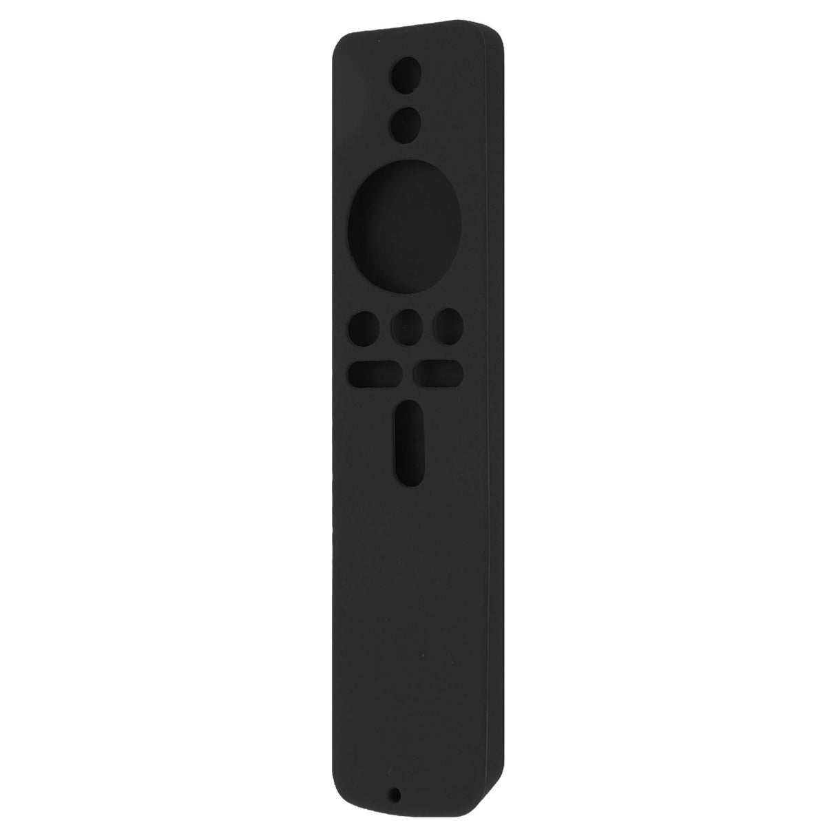 Silicone Protective Cover for Xiaomi TV Stick 4K Anti Slip Remote Control Case with Lanyard Black