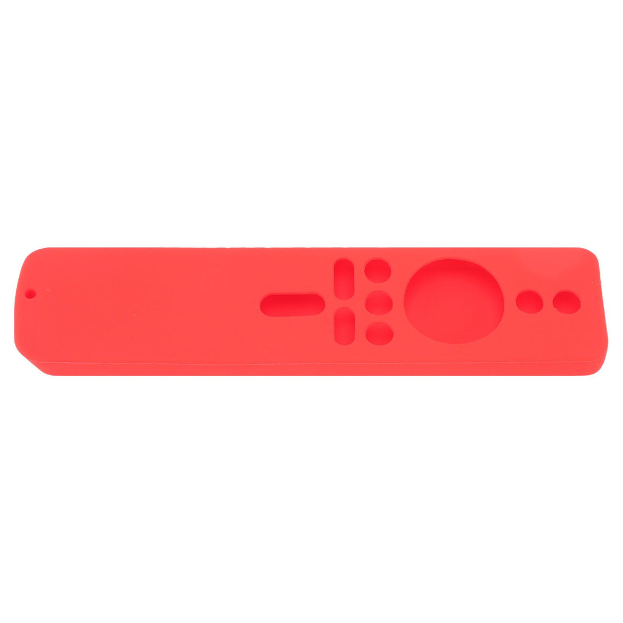 Silicone Protective Cover for Xiaomi TV Stick 4K Anti Slip Remote Control Case with Lanyard Red