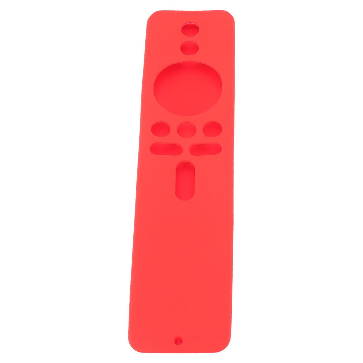 Silicone Protective Cover for Xiaomi TV Stick 4K Anti Slip Remote Control Case with Lanyard Red
