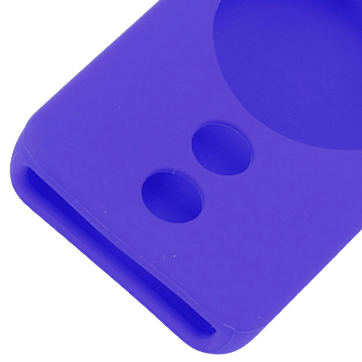 Silicone Protective Cover for Xiaomi TV Stick 4K Anti Slip Remote Control Case with Lanyard Purple