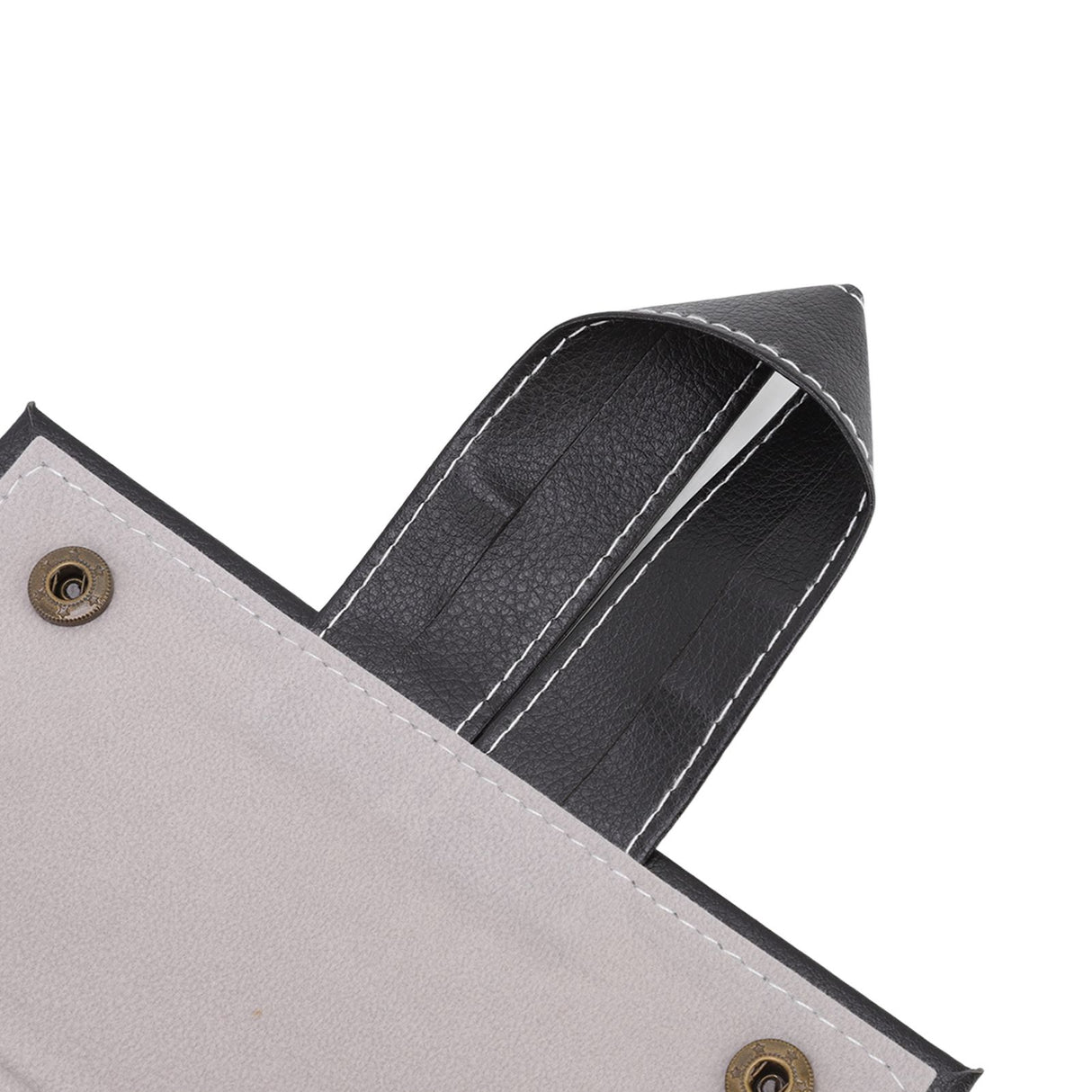 Sunglasses Organizer Case Multifunctional Multiple Slots PU Leather Travel Glasses Case Storage for Glasses Jewelry Black