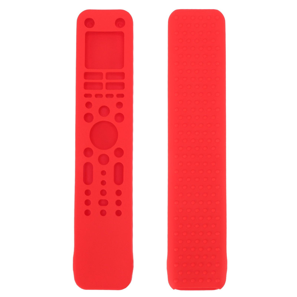 Remote Control Protective Cover Silicone Protective Case Television Accessories with Hand Strap for RMF TX520P Red