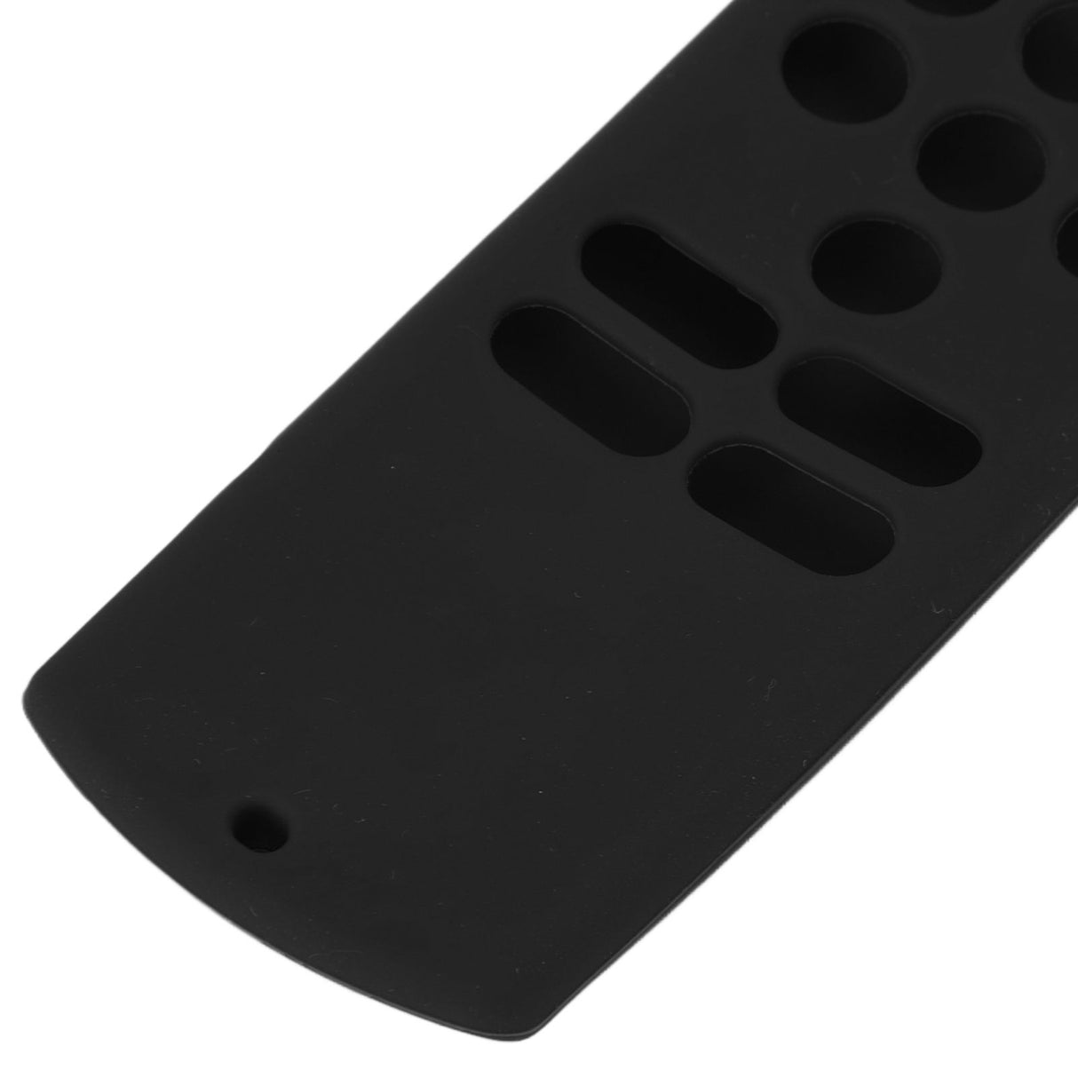 Remote Control Cover Silicone Soft Anti Slip Shockproof Protective Remote Sleeve With Lanyard for Fire TV Stick Lite Black