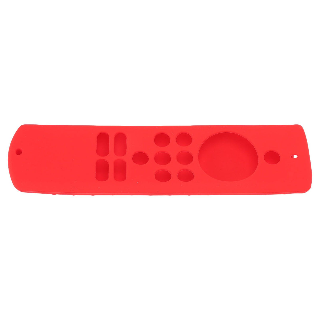 Remote Control Cover Silicone Soft Anti Slip Shockproof Protective Remote Sleeve With Lanyard for Fire TV Stick Lite Red