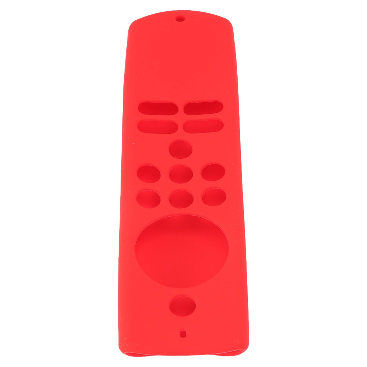 Remote Control Cover Silicone Soft Anti Slip Shockproof Protective Remote Sleeve With Lanyard for Fire TV Stick Lite Red