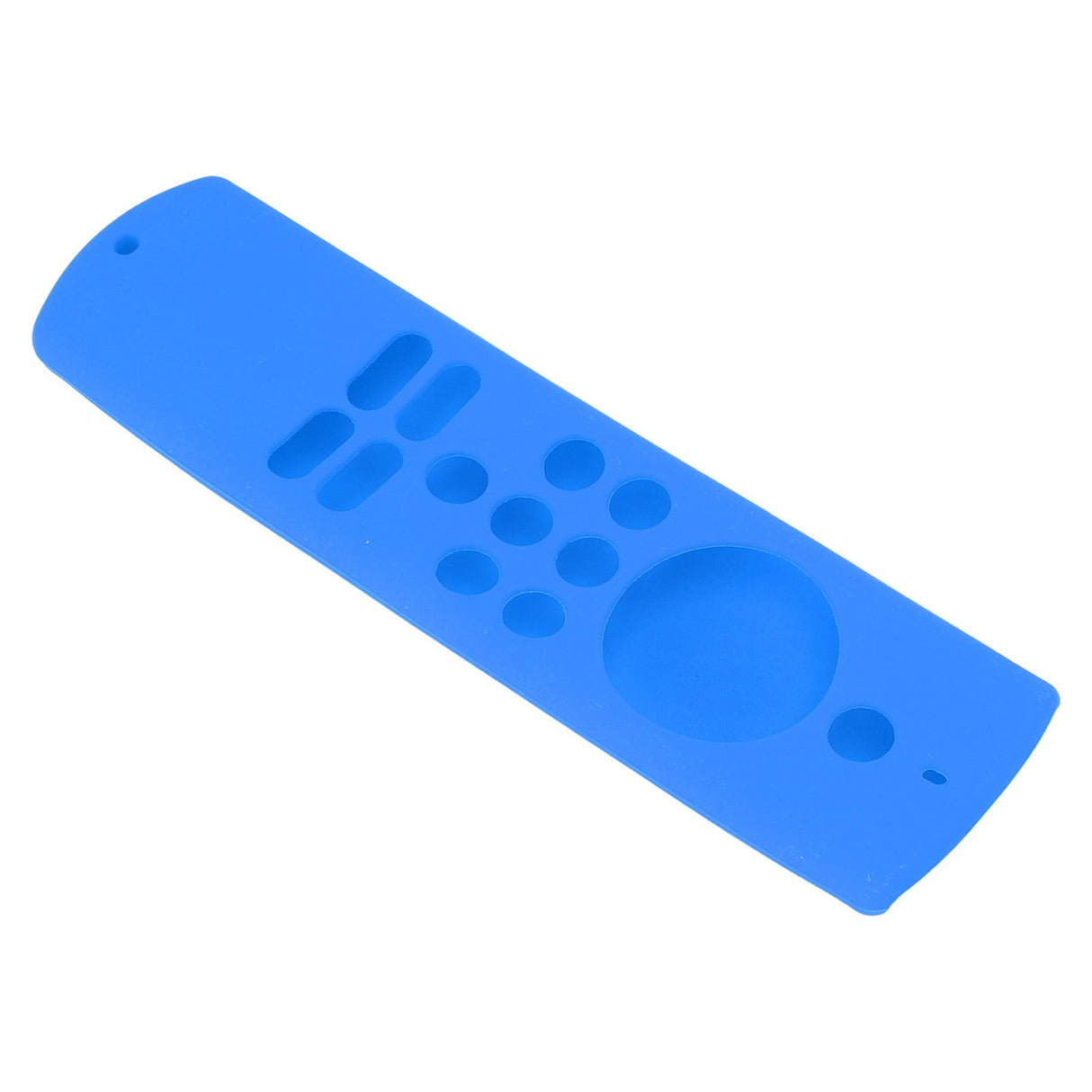 Remote Control Cover Silicone Soft Anti Slip Shockproof Protective Remote Sleeve With Lanyard for Fire TV Stick Lite Blue