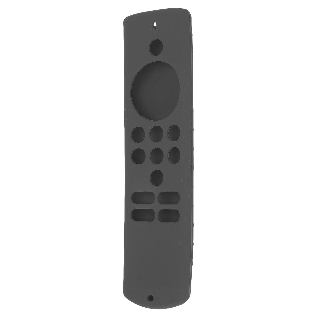 Remote Control Cover Silicone Soft Anti Slip Shockproof Protective Remote Sleeve With Lanyard for Fire TV Stick Lite Dark Grey