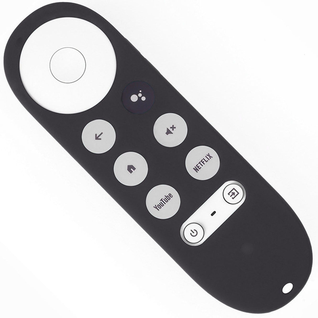 Remote Control Protective Cover Silicone Case for Chromecast with Google TV Remote Controller Gray