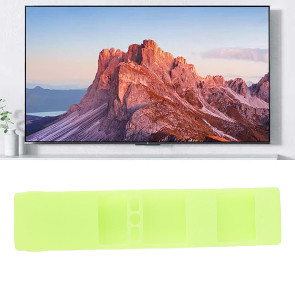 Silicone Protective Case for LG AN MR700 AKB75455602 Remote Control Anti Drop Protective Cover Skin Friendly Luminous Green