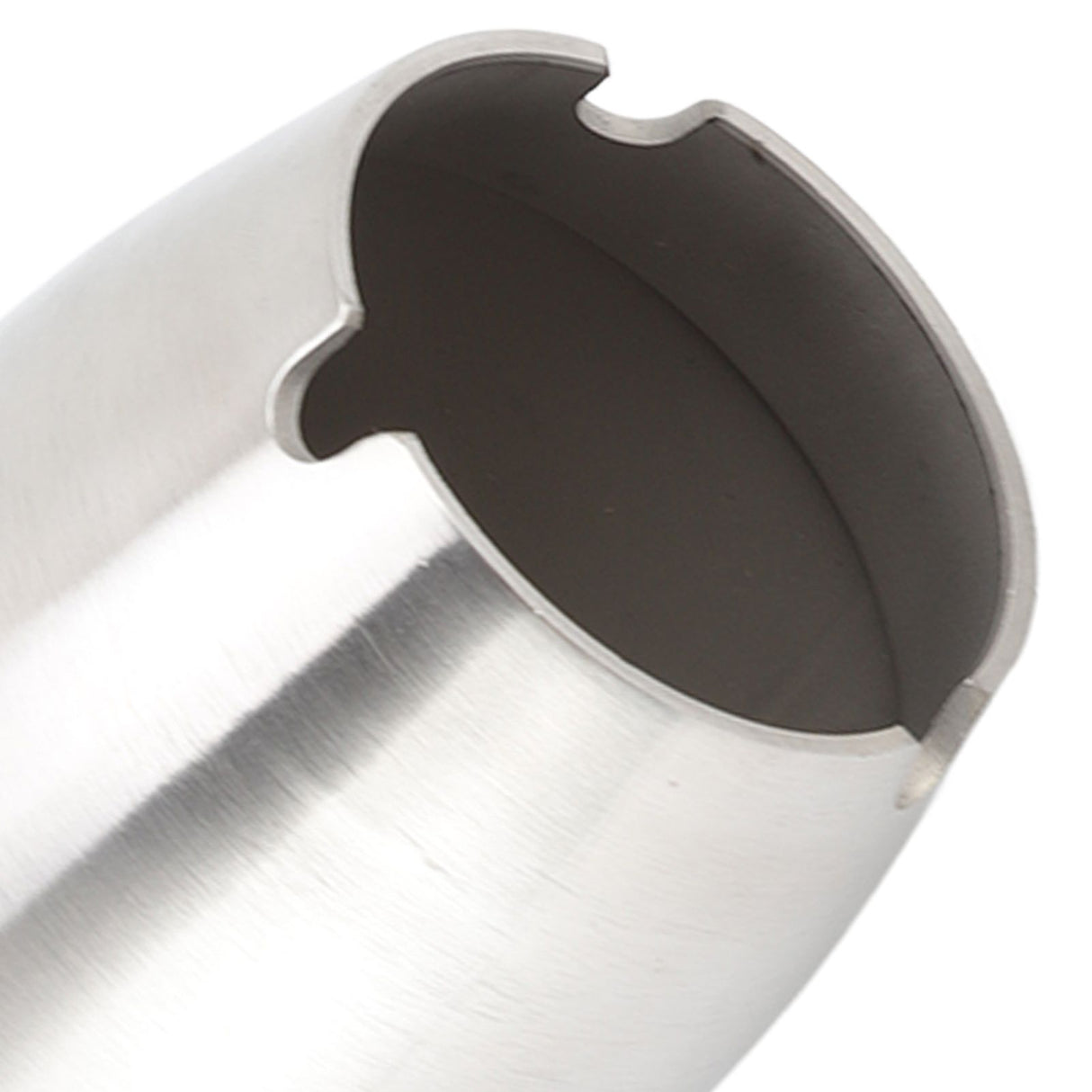 Ashtray Thickened Stainless Steel Rust and Corrosion Protection Home Metal Cone Cigarette Ashtray for Home Office Patio