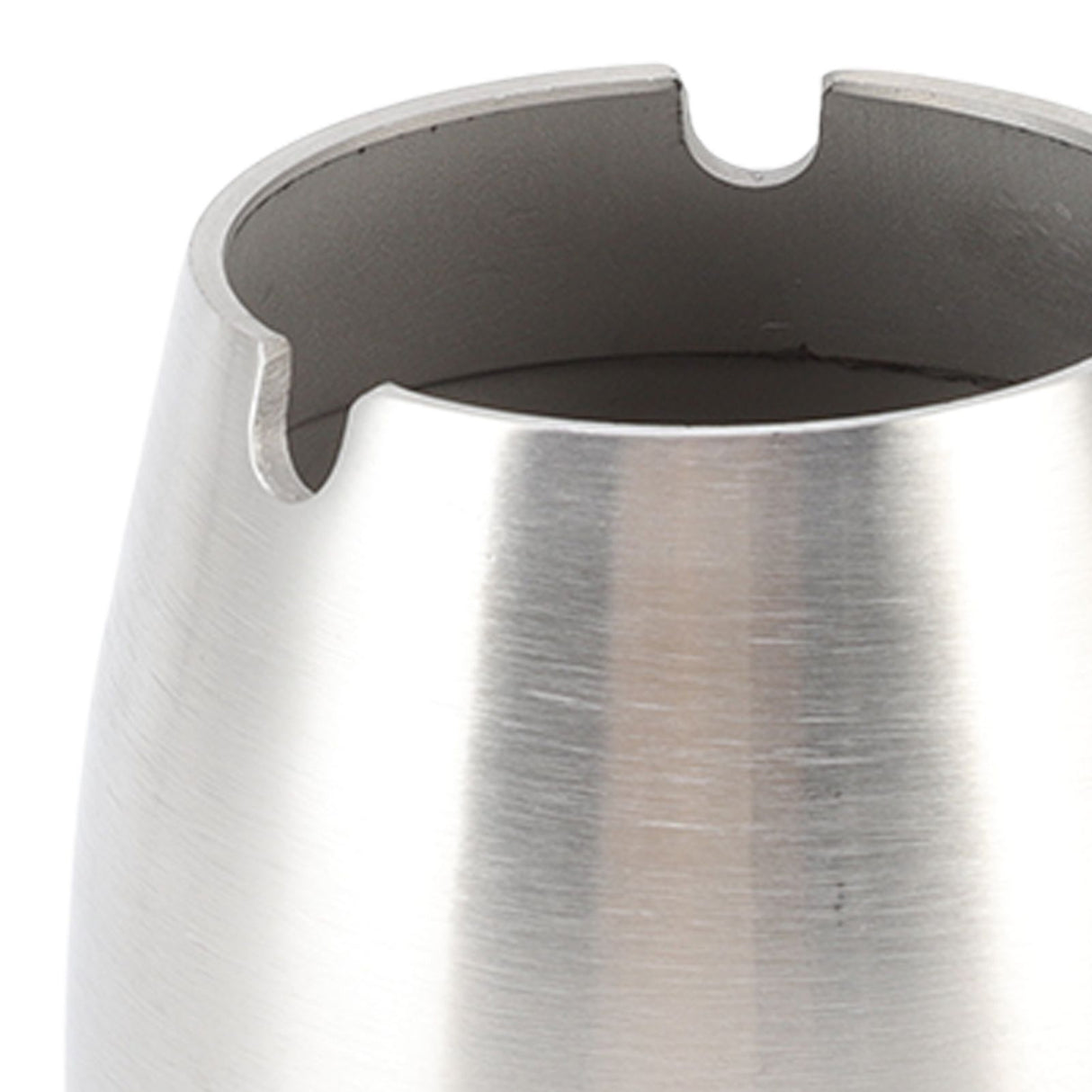 Ashtray Thickened Stainless Steel Rust and Corrosion Protection Home Metal Cone Cigarette Ashtray for Home Office Patio