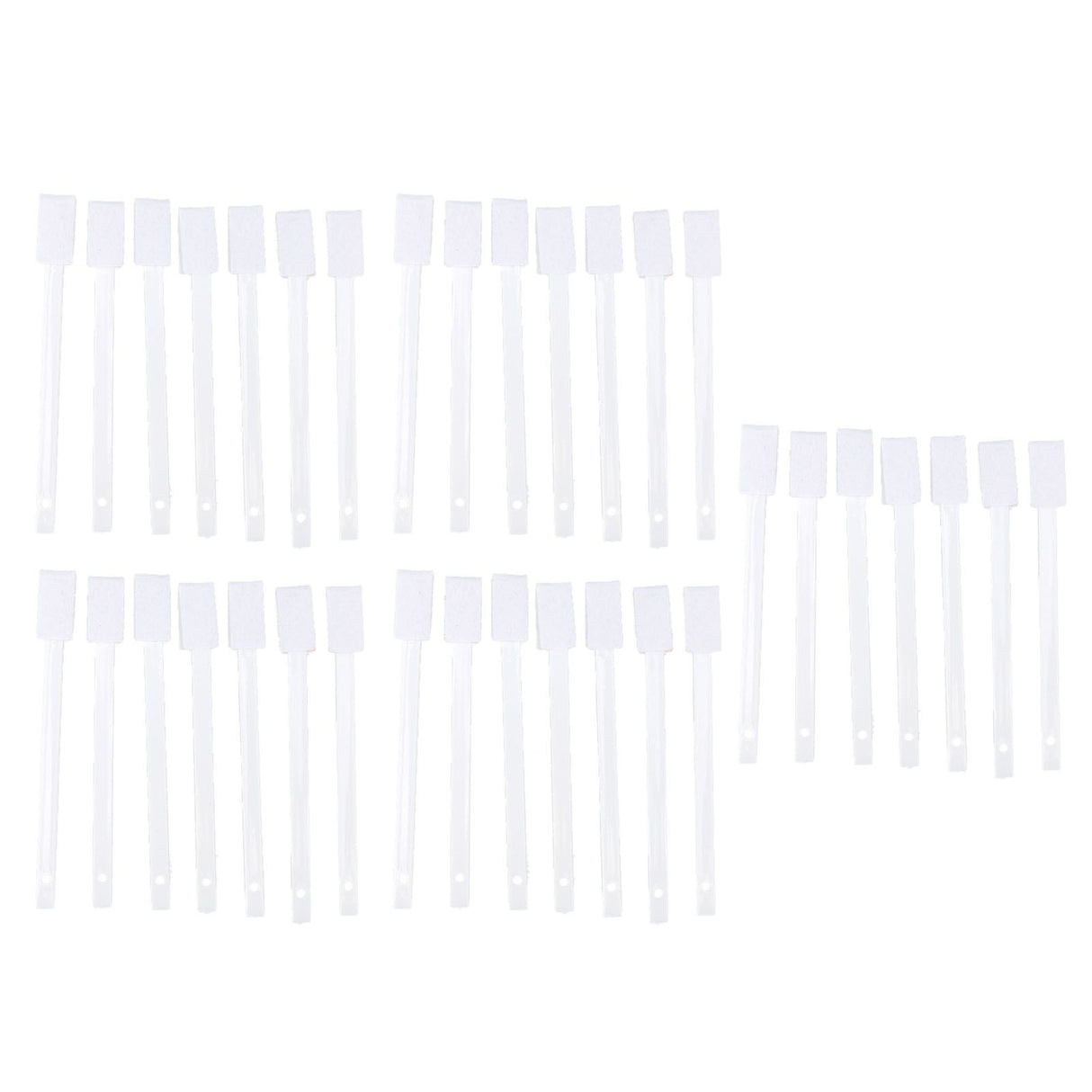 5 Pack Disposable Toilet Bowl Brushes Multipurpose Efficient Crevice Hole Brush for Toilet Corner Bath Corner Keyboard