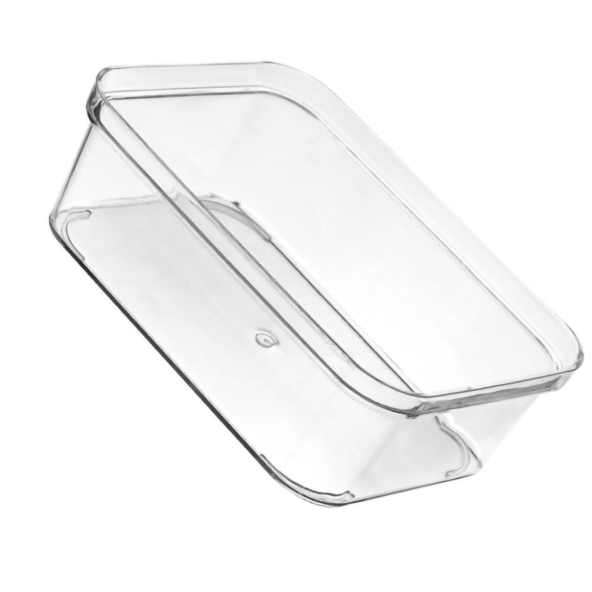 Drawer Storage Trays Durable Transparent Plastic Drawer Storage Divid Box for Kitchen Medium Square Box