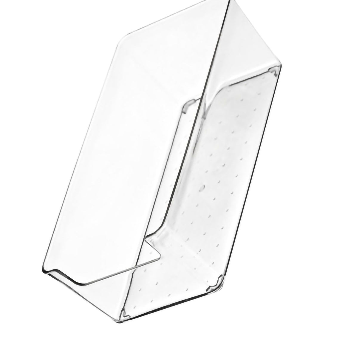Drawer Storage Trays Durable Transparent Plastic Drawer Storage Divid Box for Kitchen Small Rectangle Box