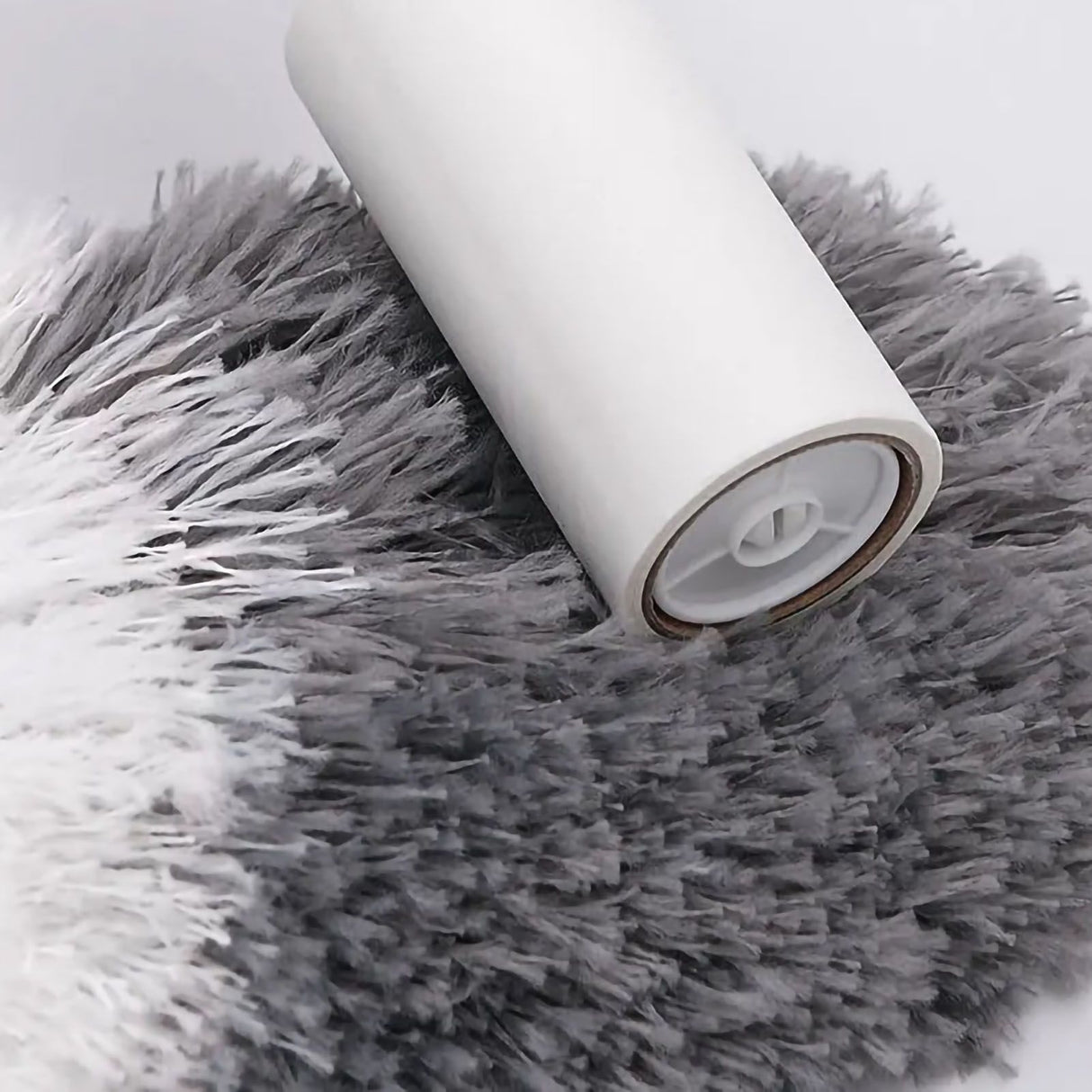 Telescopic Duster 9.2ft Extendable Pole Washable Bendable Head Fiber Duster for Ceiling Window Car Gray White Gray
