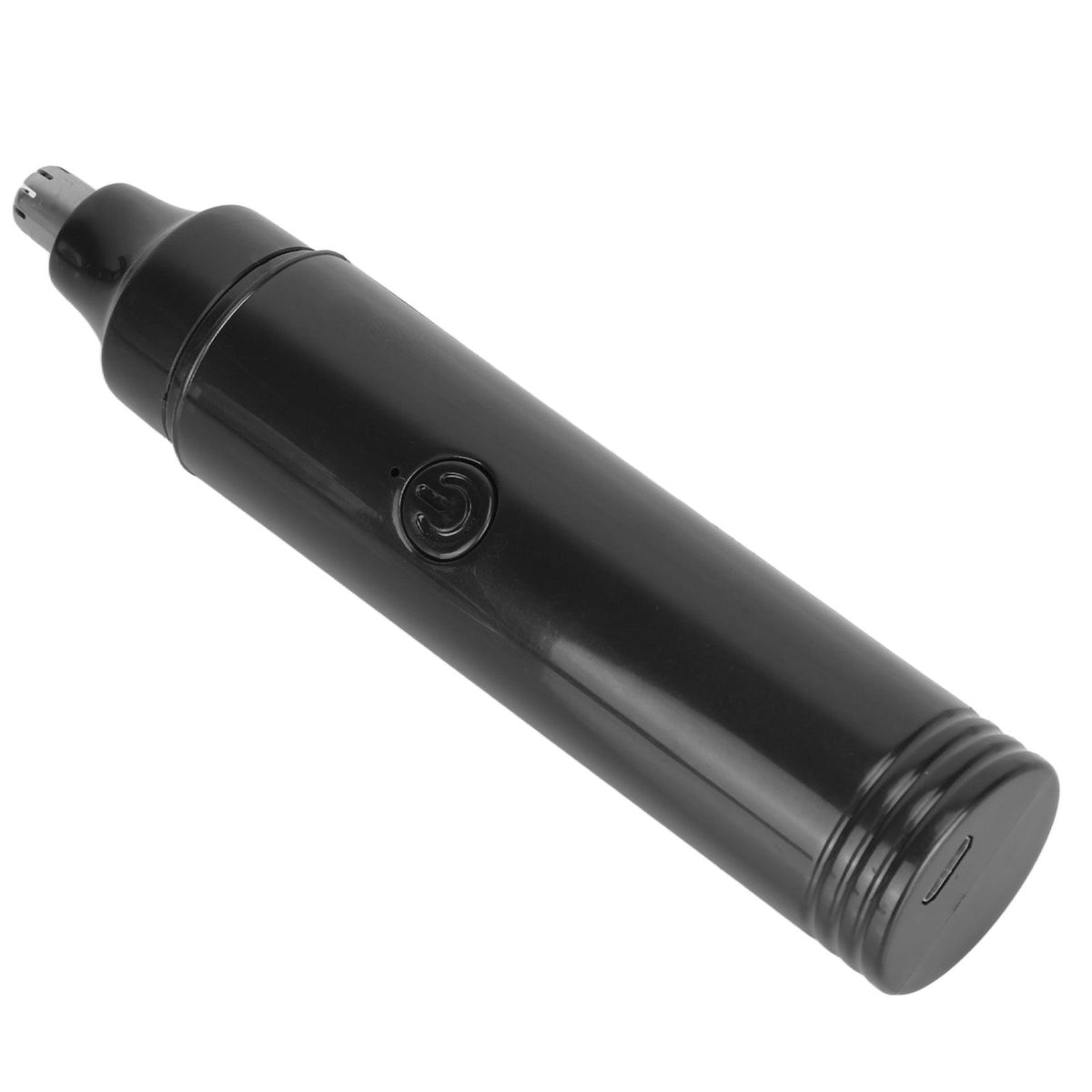 Nose Trimmer Rechargeable Wireless Full Automatic Built in Lithium Battery Nose Hair Shaver Black for Men