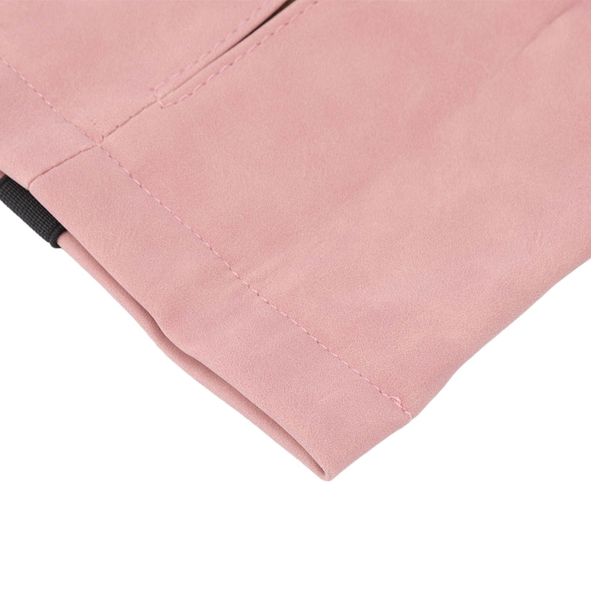 Car Tissue Holder Soft Wearable Odorless Plush Wipes Case Car Napkin Dispenser for Visor Backseat Pink