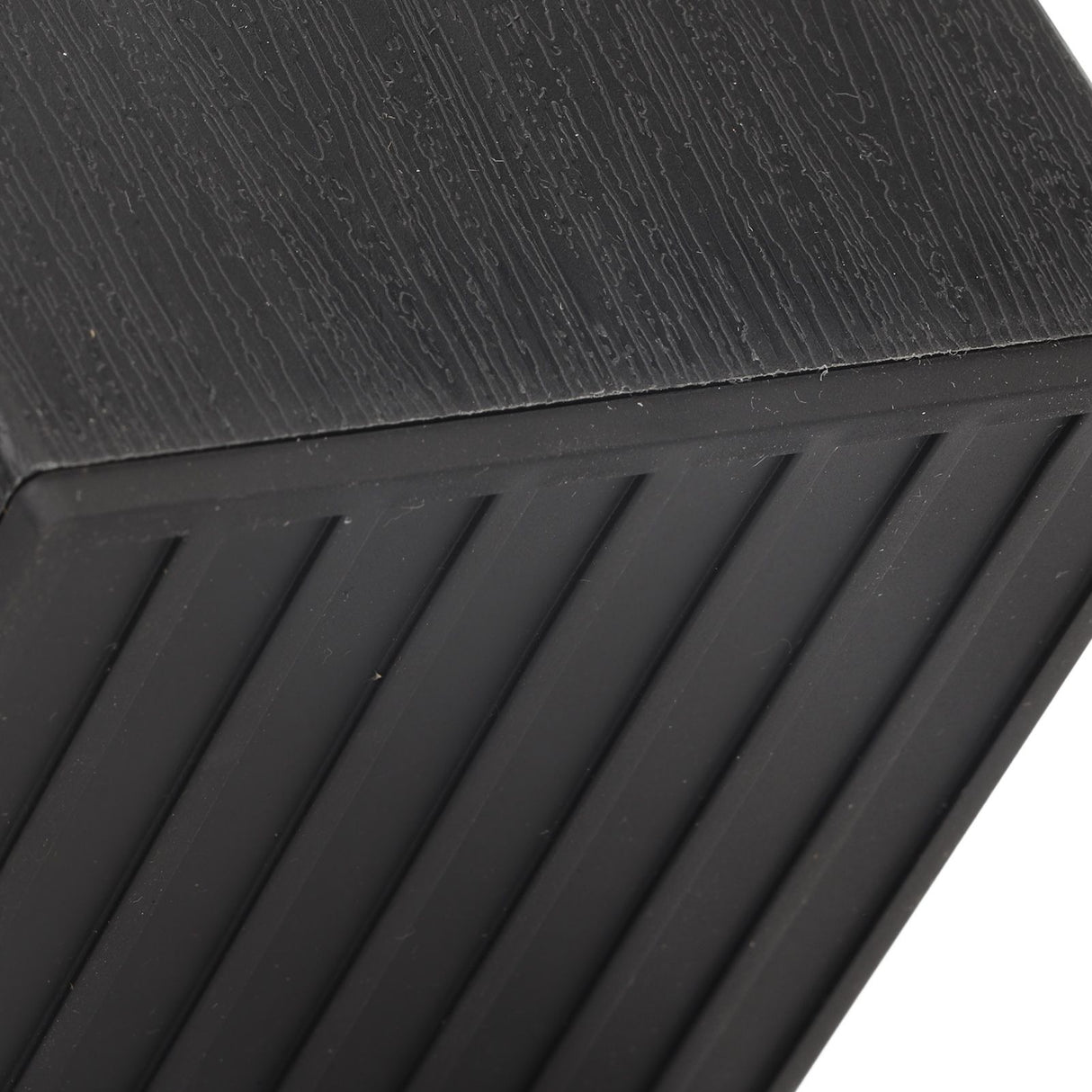 4PCS Sofa Risers Square 4in Porose Bed Lifts Furniture Risers for Fixing Small Pointy Feet Black