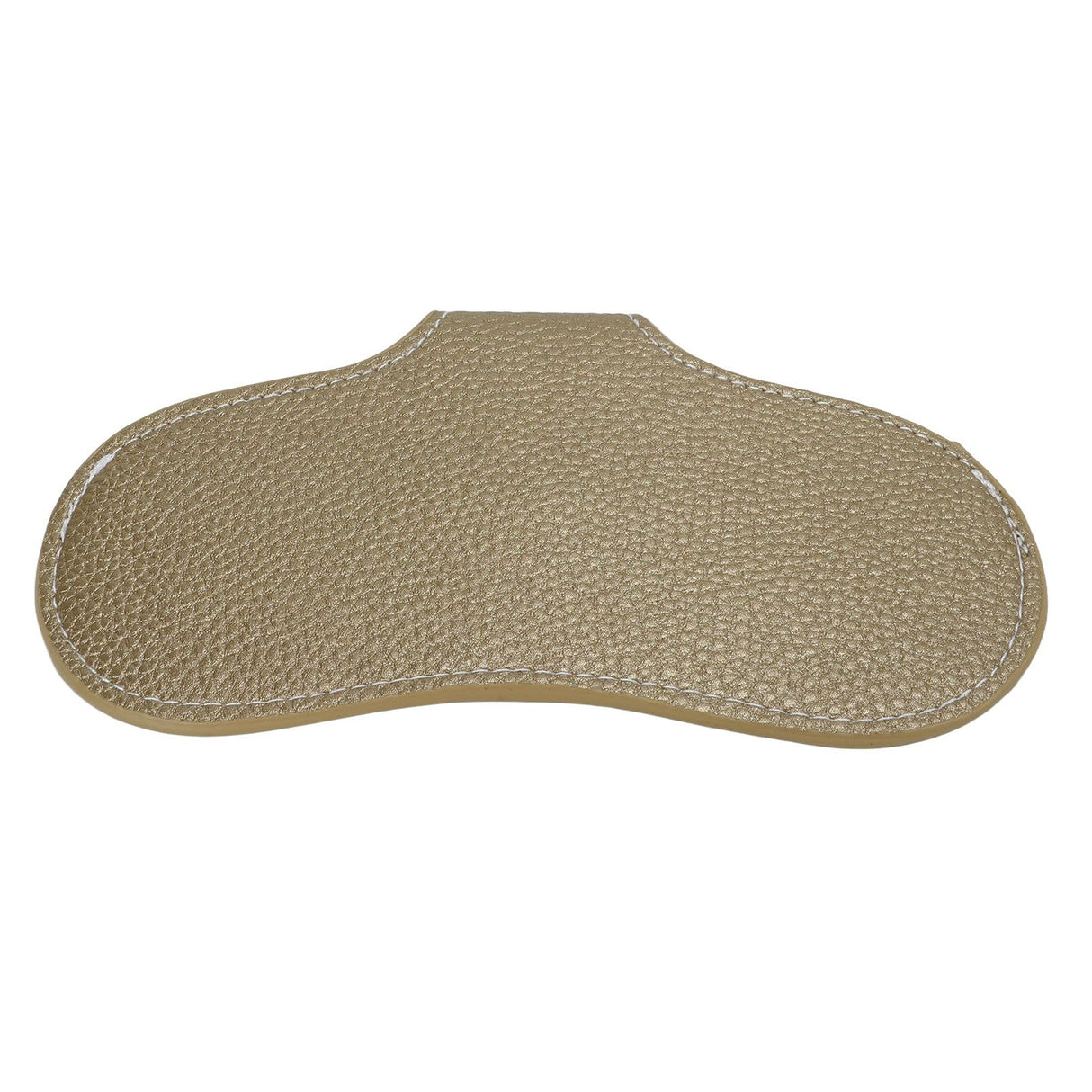 Leather Sunglasses Case Portable PU Leather Eyeglass Case Leather Wear Resistant Simple Eyeglass Case for Sunglasses Yellow