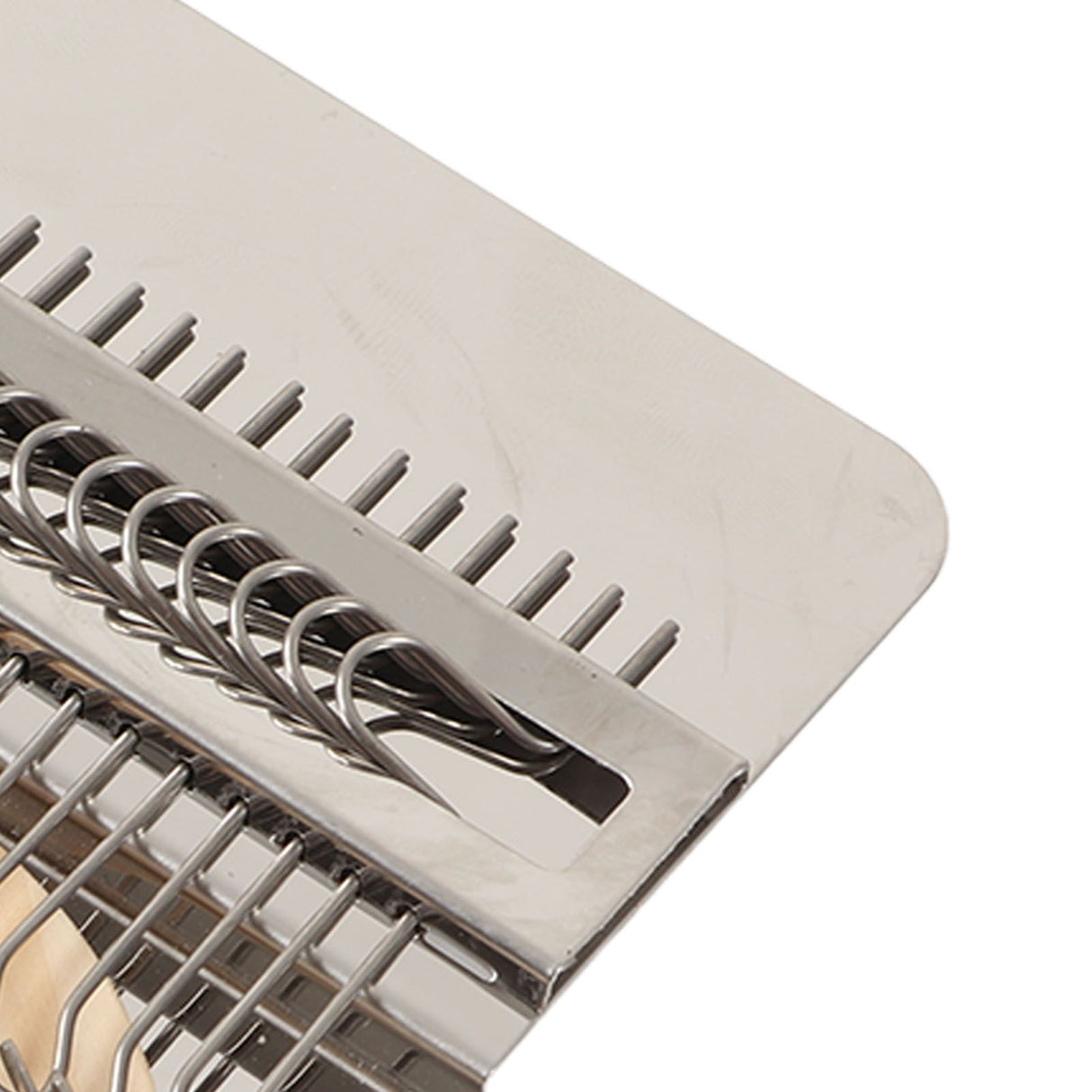 Small Weaving Loom Stainless Steel Pine Household Stitching Mending Tool for Clothes Socks