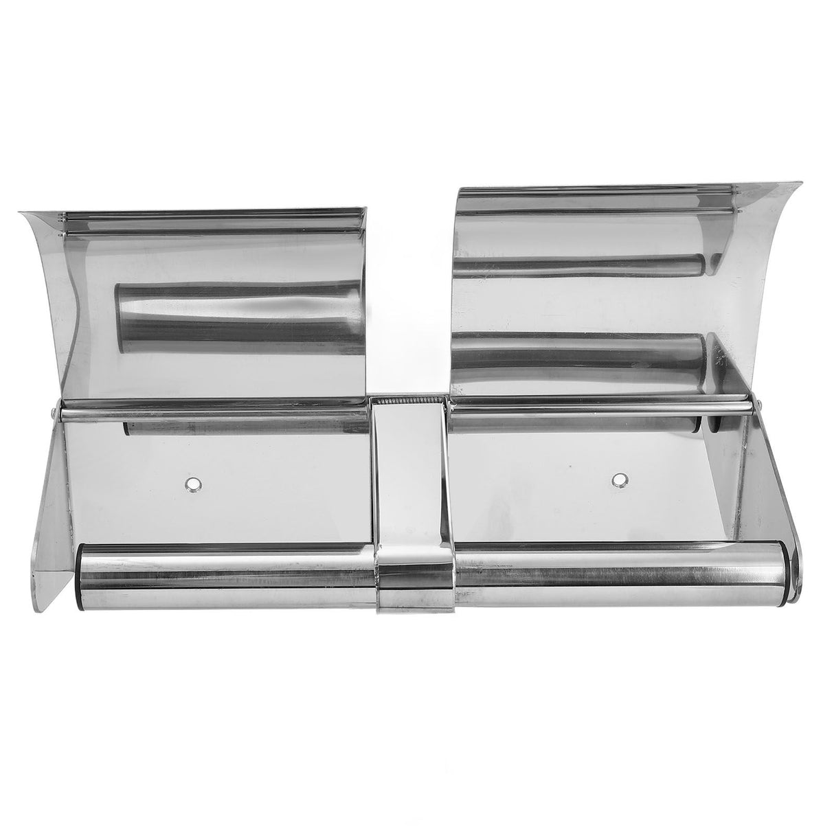 Toilet Paper Holder 304 Stainless Steel Wall Mounted With Lock and Cover Waterproof Bathroom Roll Tissue Holder