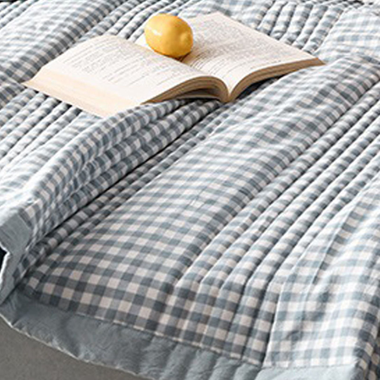 Air Conditioner Quilt Washable Cotton Lightweight Quilt Summer Comforter for Children Adult Type 2 200x230cm