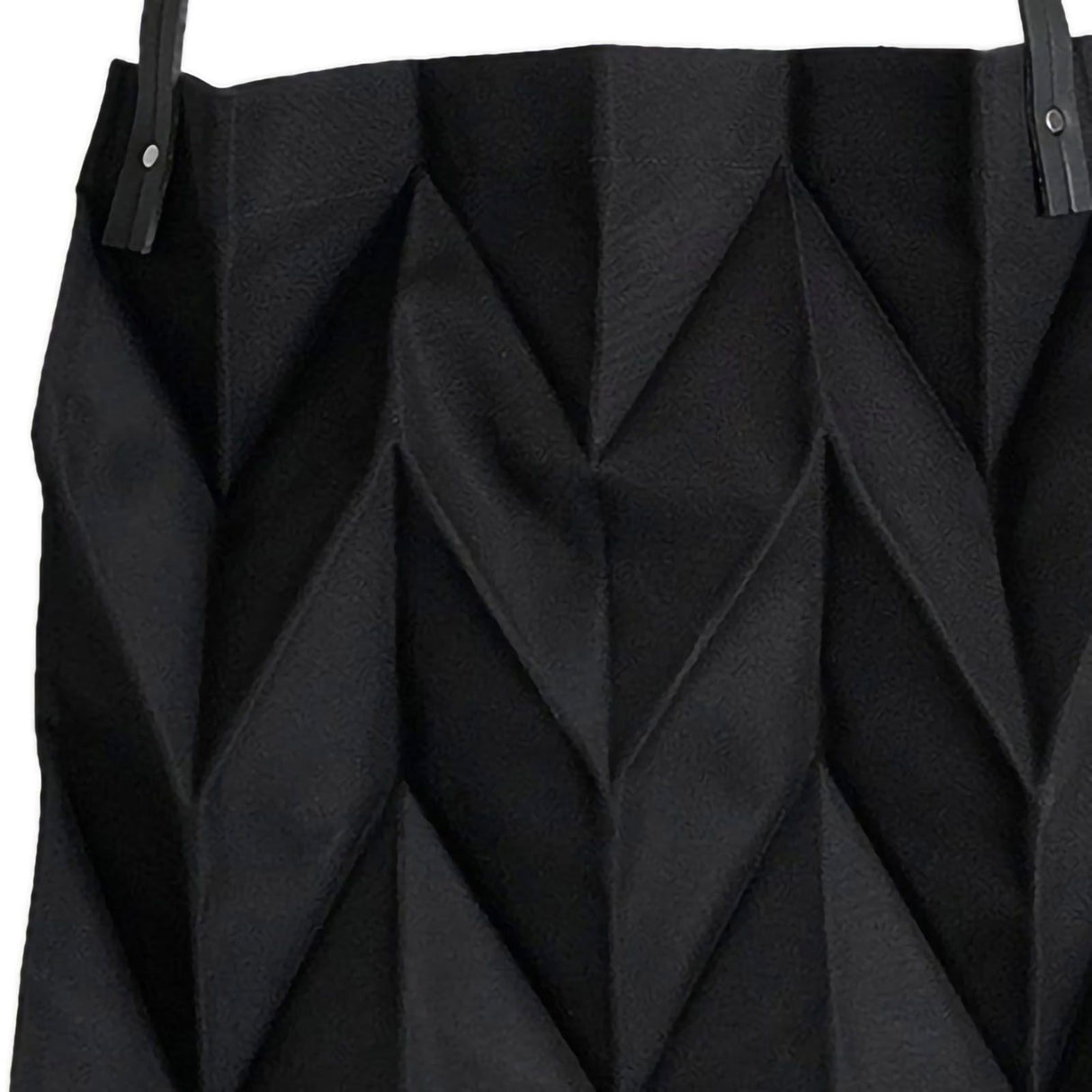 Reusable Tote Bag Large Capacity Fashion Polyline Design Shopping Cloth Bag for Home Travelling Office Black
