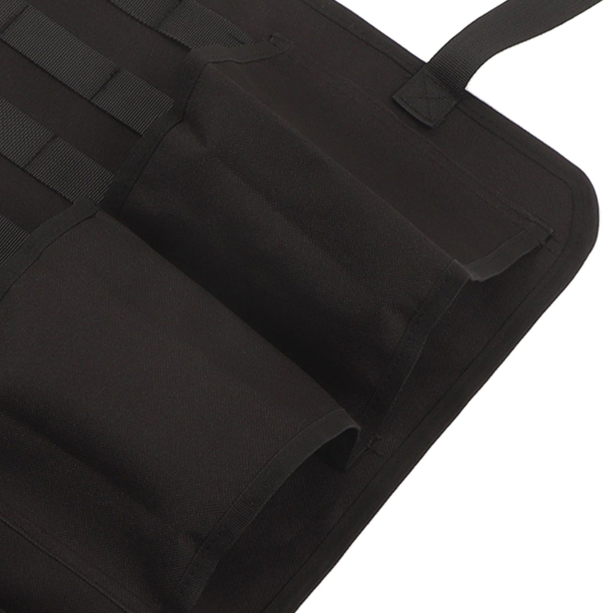 2PCS Auto Seat Organizer Oxford Cloth Waterproof Easy Cleaning Odor Free Backseat Car Organizer Black