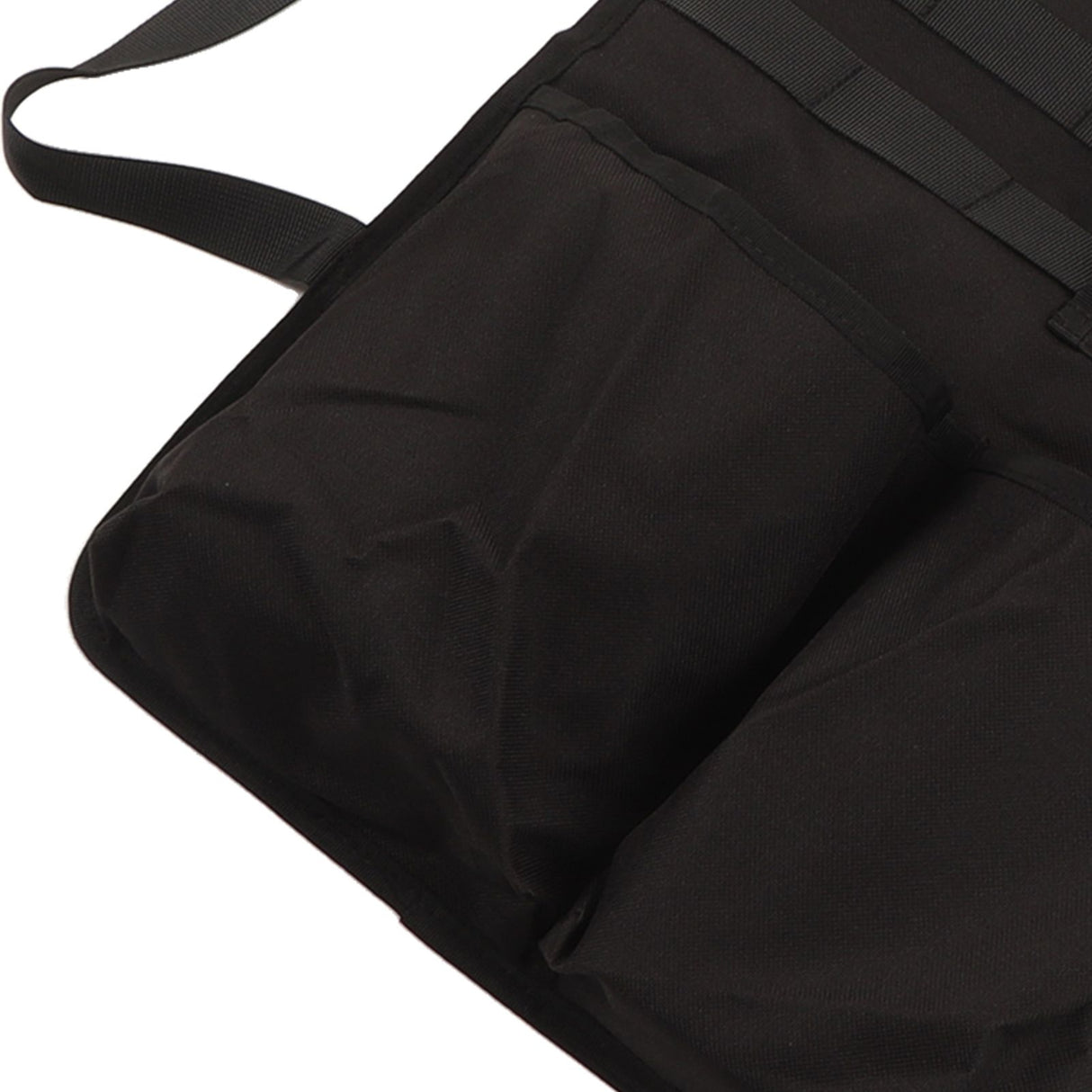 2PCS Auto Seat Organizer Oxford Cloth Waterproof Easy Cleaning Odor Free Backseat Car Organizer Black