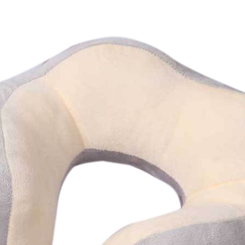 U Shaped Neck Pillow Portable Cute Head Pillow for Office Nap Travel Car Sleeping Double Embroidery Dog