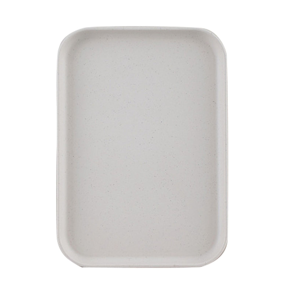 Kitchen Serving Tray Wheat Straw Rectangular Nordic Style Cupcake Fruit Snack Tea Tray for Home Office Restaurant Beige L (Approx. 38x27cm / 15.0x10.6in)