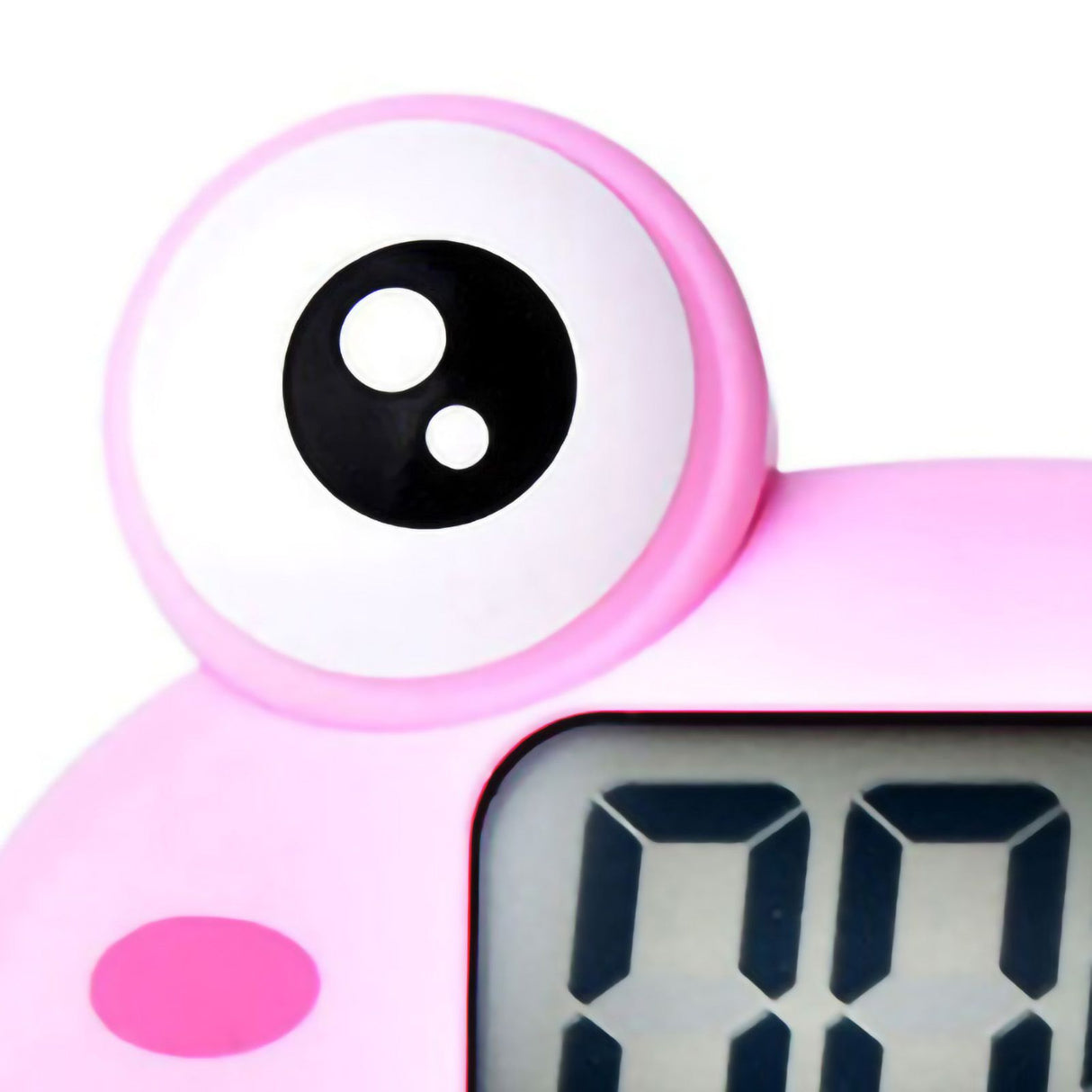 Animal Timer Student Magnetic Digital Digital 100 Minutes Timing Countdown Timer With Battery for Kitchen Princess Pink Frog