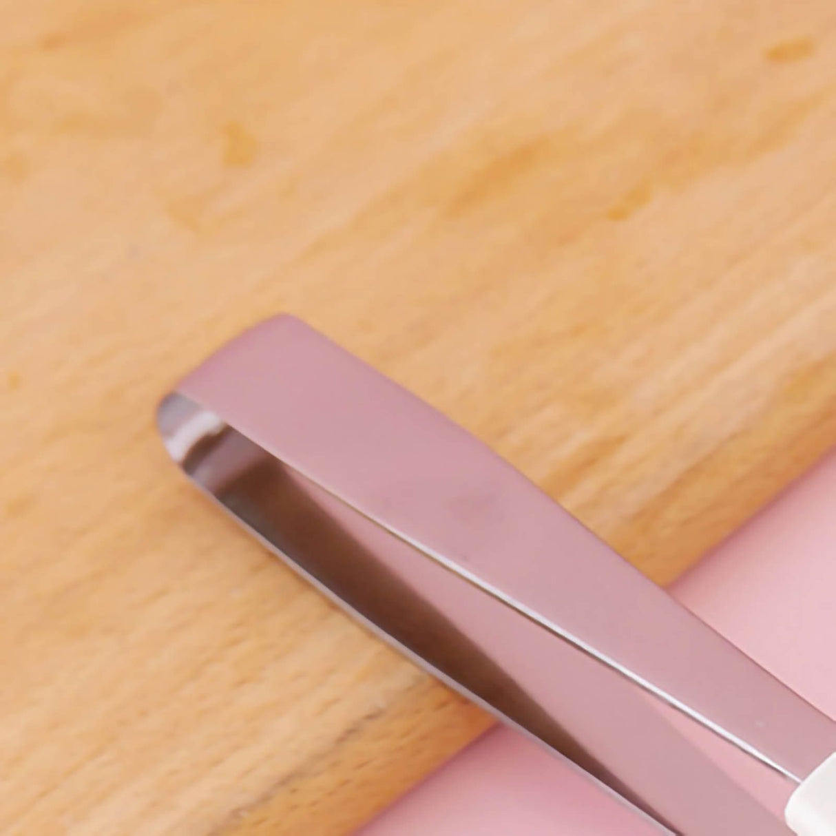 Kitchen Cooking Tong Cute Cat Paw Shape Stainless Steel Small Salad Barbecue Food Tong White S