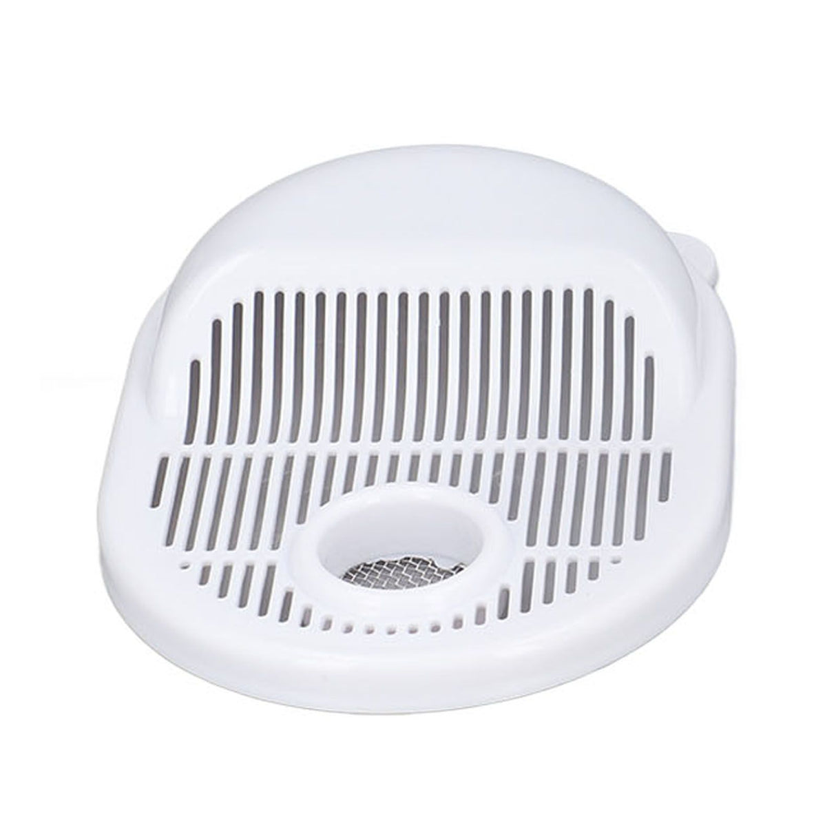 Rice Washing Bowl Water Flush Type ABS Clear Scale Fine Strainer Auxiliary Handle Rice Cleaning Basket for Kitchen