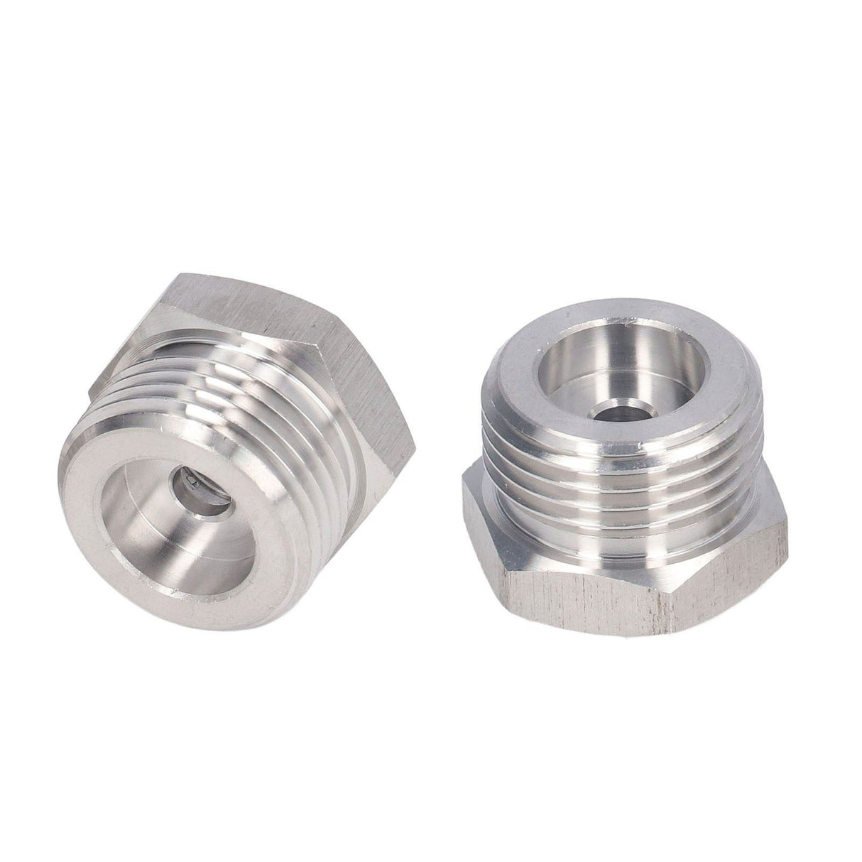 2Pcs Cola Barrel Adapter Distributor Connector Male Thread G5/8 Female Thread 1/4MFL