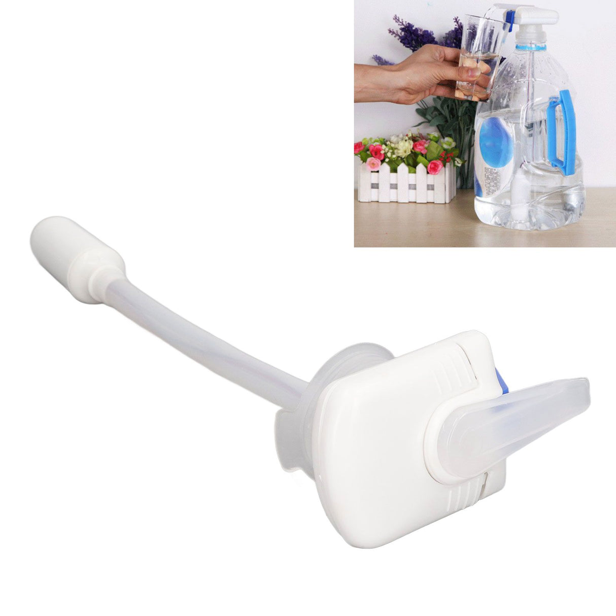 Hand Pressure Beverage Dispenser Universal Water Drink Electric Dispenser Tap for Dinner Party