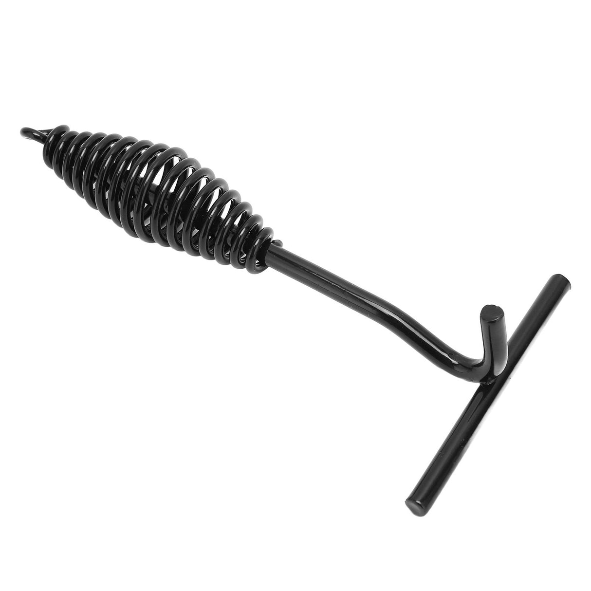 Lid Lifter 26CM Length Spiral Handle Black Finish Iron Extended Design Comfortable Hold Camp Dutch Oven Lid Lifter