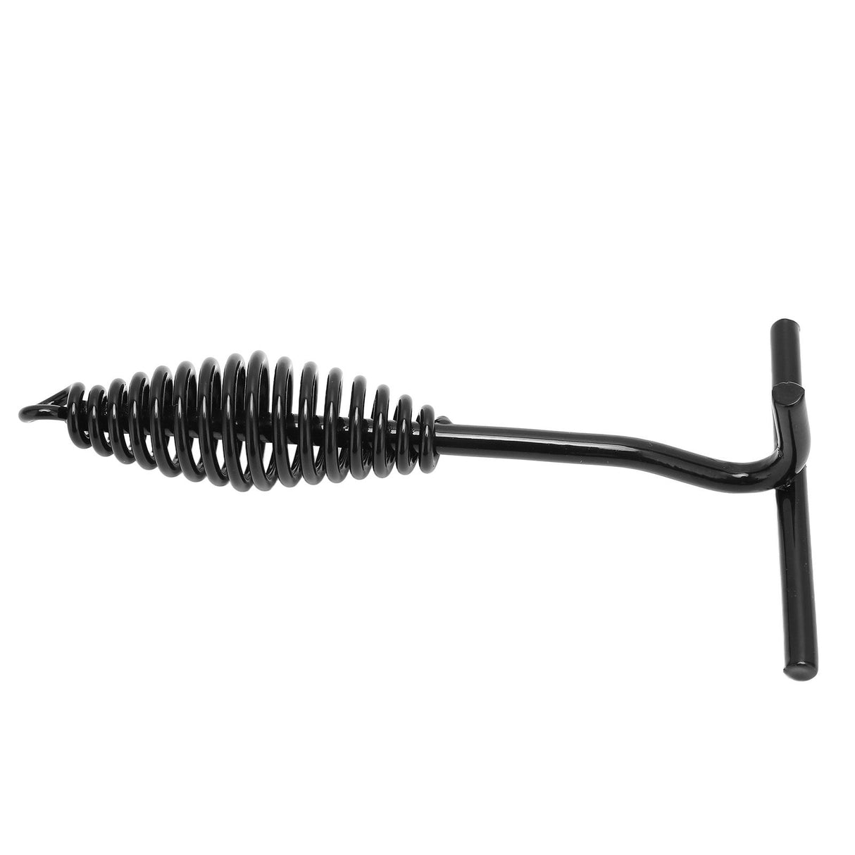 Lid Lifter 26CM Length Spiral Handle Black Finish Iron Extended Design Comfortable Hold Camp Dutch Oven Lid Lifter
