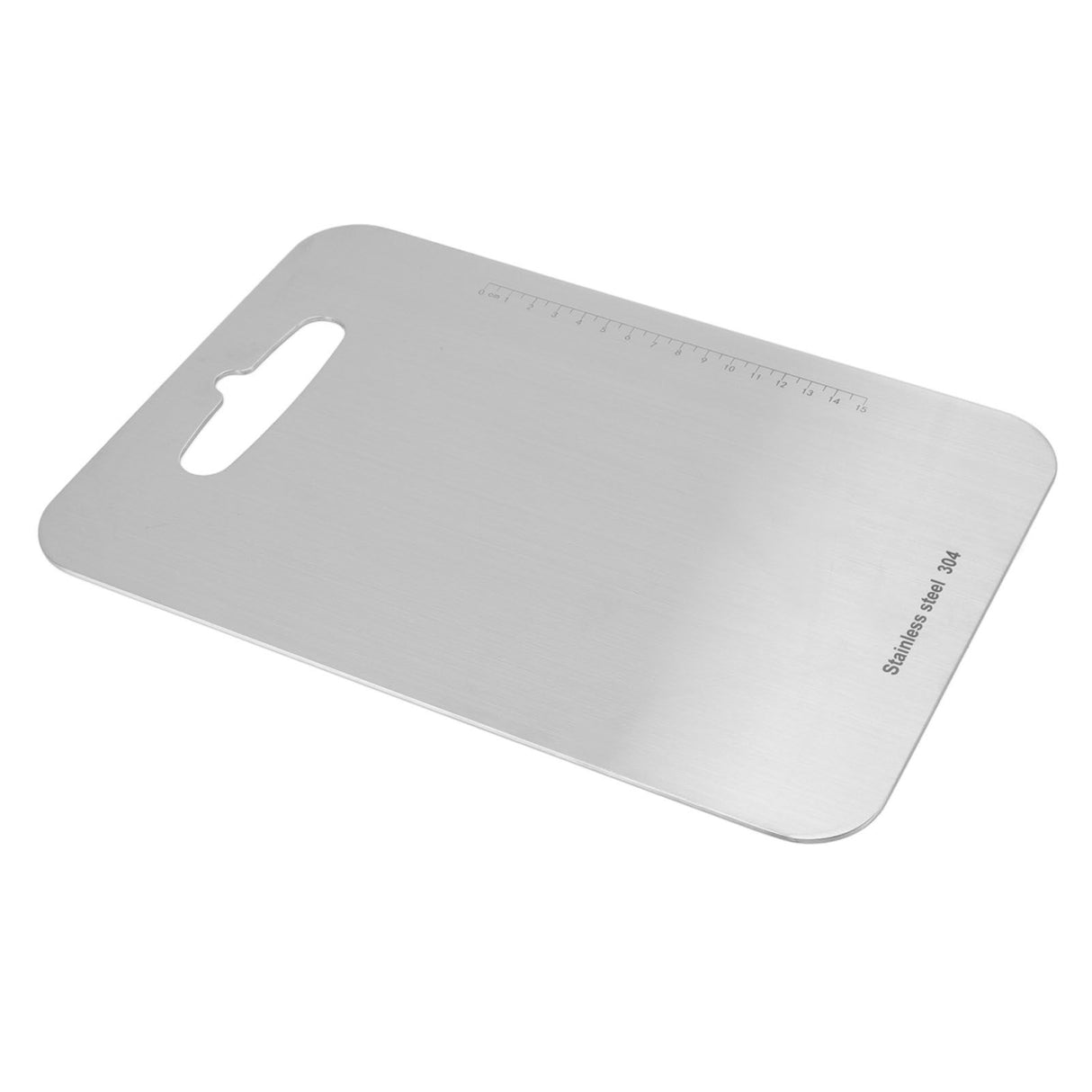 Cutting Board Double Sided 304 Stainless Steel Easy Cleaning for Cooking Kitchen S
