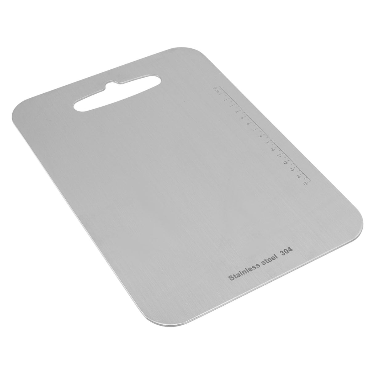Cutting Board Double Sided 304 Stainless Steel Easy Cleaning for Cooking Kitchen S